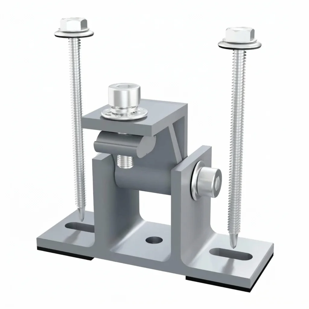 Soporte de angulo ajustable tipo l UISOLAR