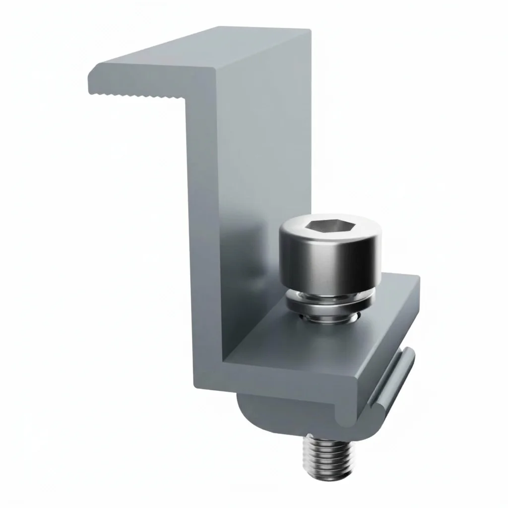Conector ENDCLAMP en alumino 35 mm. UISOLAR