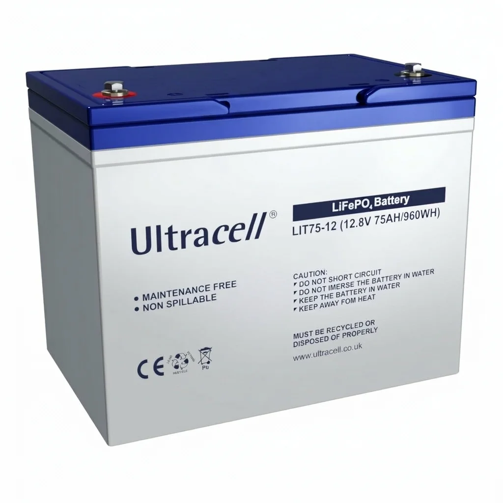 Batería de litio 75Ah 12V UltraCell