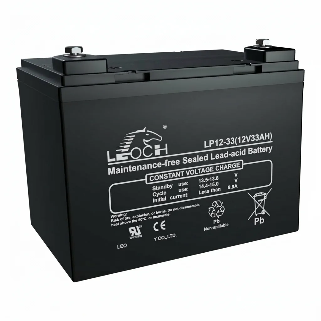 Batería AGM 33Ah 12V - LEOCH