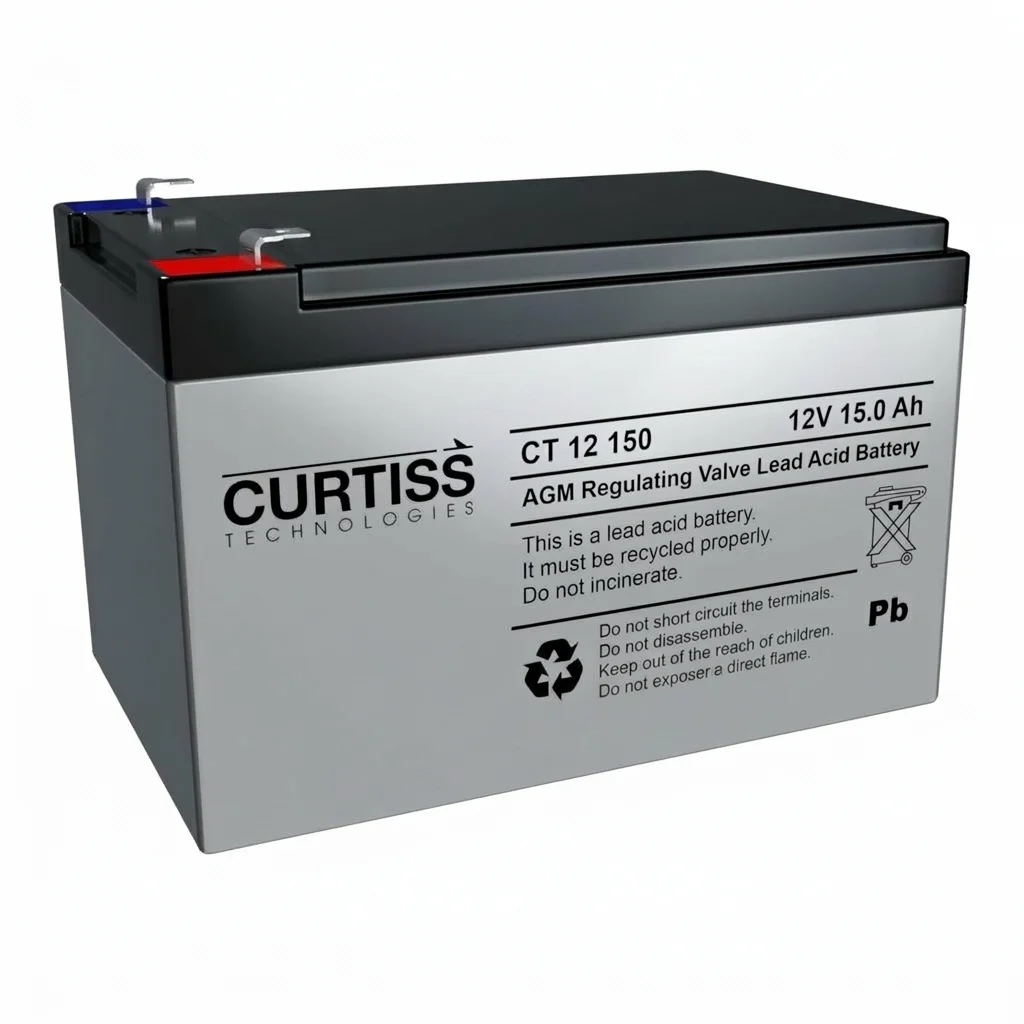 Batería de AGM 15Ah 12V Curtiss