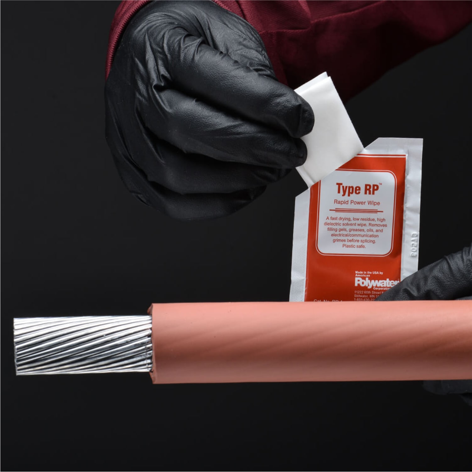 Limpiador de Cables Polywater RP – Rápida Evaporación