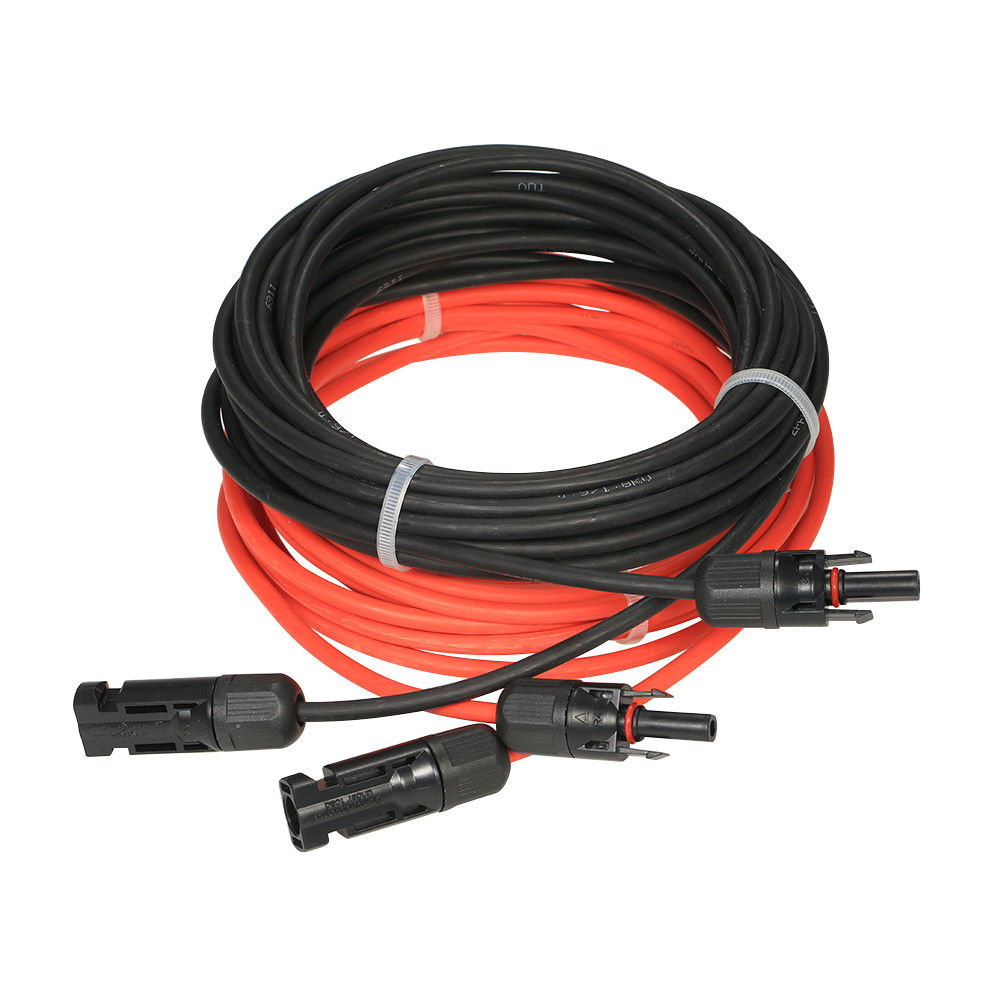 Kit de extensión cable solar de 10 metros con terminales MC4 macho-hembra