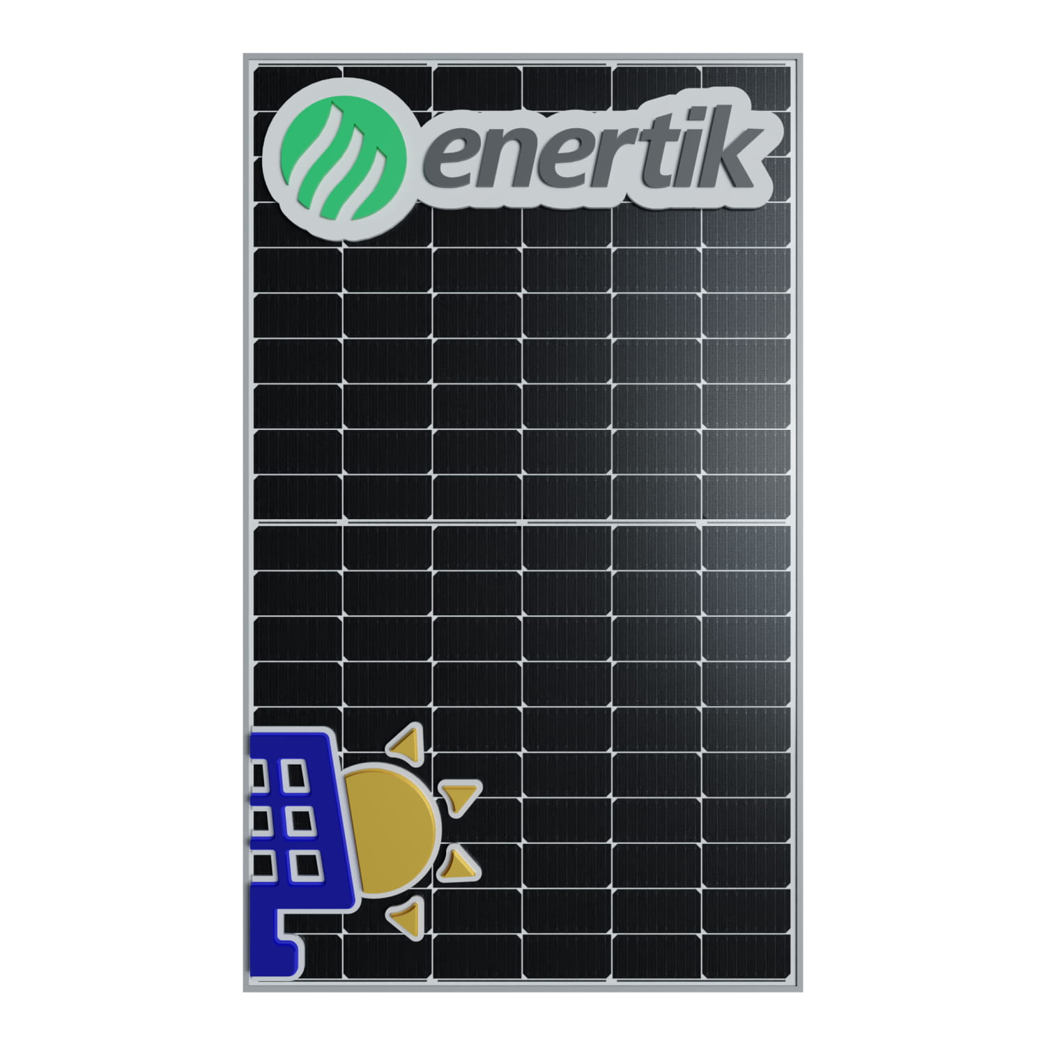 Panel Solar Monocristalino 370W Enertik